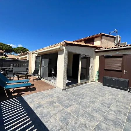 Climatisee, 4 Couchages, 2 Chambres, Veranda, Les Tamaris, Acces Payant Pour Les Piscines, Wifi, Lrtaml9